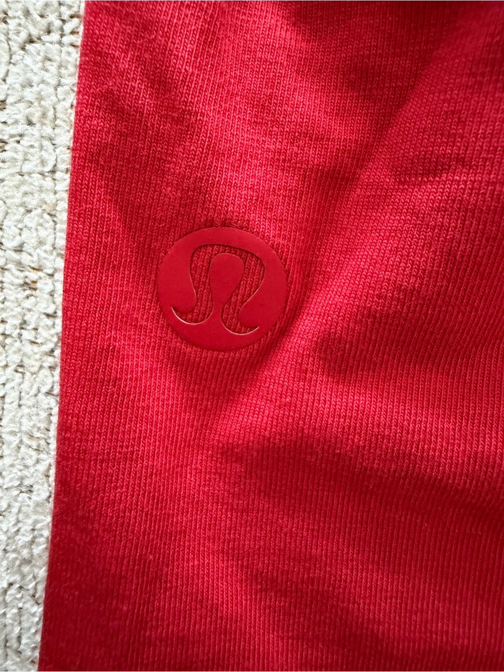 lululemon athletica Red Short Sleeve Crew Tee - Picture 6 of 6
